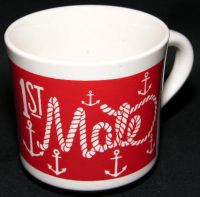FIRST MATE Military Coffee Mug - Made in USA